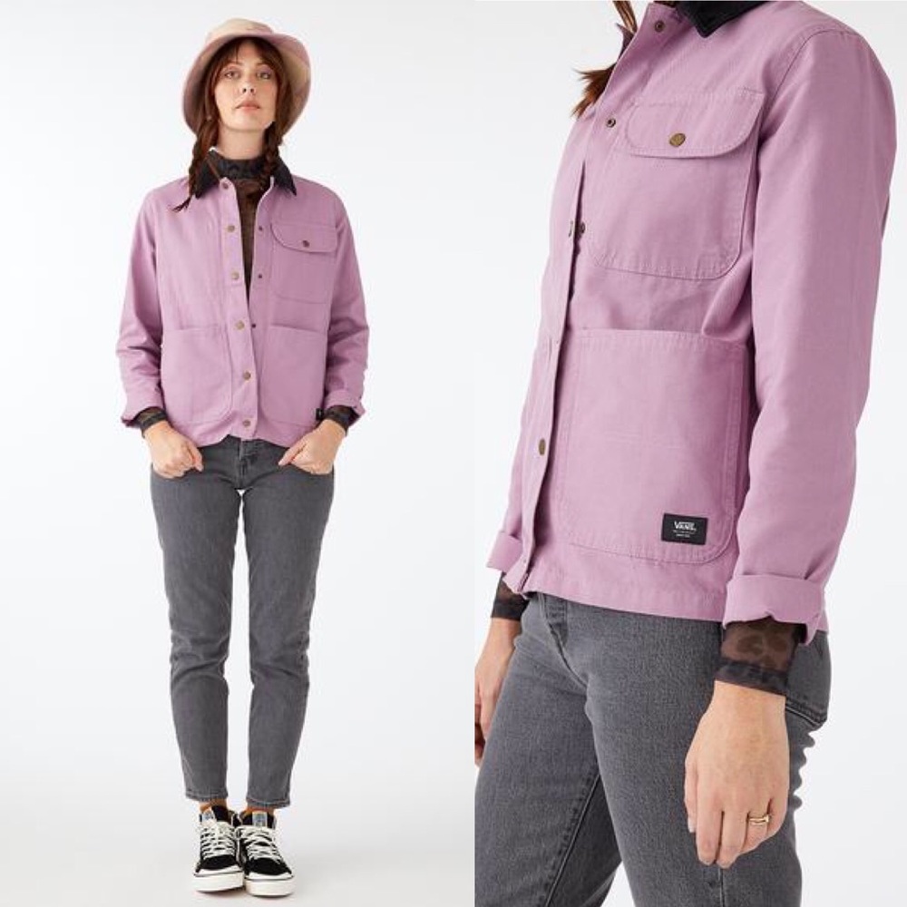 Vans Drill Chore Jacket In Lavender